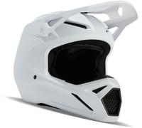 FOX V1 Solid Motocross-Helm, weiß matt, Größe XL (61/62)