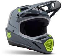FOX V3 Divider MIPS Motocross Helm, grau, Größe S für Männer