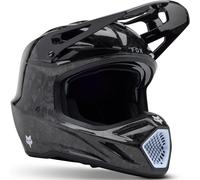 Fox V3 RS Carbon SOLID Black S Helmet