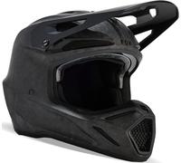 FOX V3 RS Carbon Solid MIPS Motocross Helm, schwarz, Größe XS für Männer