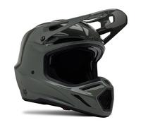 FOX V3 RS Helm grau Solid Carbon M