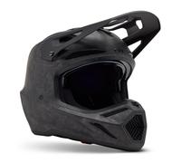 FOX V3 RS Helm schwarz matt Solid Carbon XL