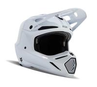 FOX V3 RS Helm weiß Solid Carbon S
