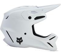 FOX V3 Solid Helm matt weiß M