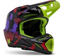 FOX V3 Throttle MIPS Motocross Helm, gelb, Größe 2XL für Männer