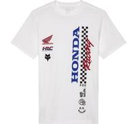 FOX X HONDA SS PREM TEE Shirt optic weiss S