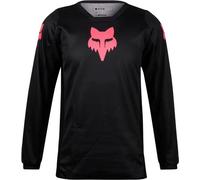FOX 180 Blackout 2023 Mädchen Motocross Jersey, schwarz-pink, Größe L