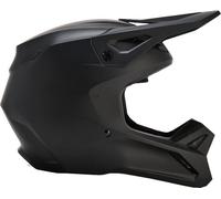 Fox Kids Motocross-Helm V1 Mattschwarz Größe M