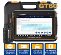 Foxwell GT60 OBD2 Automotivo Scanner 24+ Reset ABS SAS TPMS Reset ODB 2 OBD2 Scanner Bluetooth Alle Systemdiagnosetool GT60