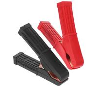 FOYTOKI 2 Stück Batterieklemmen für Autobatterie mit Kupferbeschichtung und Flexiblem Kleber Robuste Starthilfekabel Boost Klemmen für Zuverlässige Stromübertragung