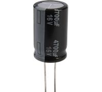 FR-A 4700U 16 - Elko radial, 4.700µF, 16V, 105°C, low ESR PANASONIC
