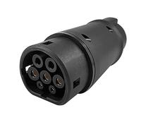 Frahou EVSE J1772 Adapter Typ 1 auf Typ 2 Steckdose Fahrzeug Auto EV LadegeräT Stecker IEC 62196 Adapter für Autos Fahrzeug