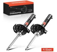 FRANKBERG 2x GAS-STOßDÄMPFER VORNE passend für AUDI A3 SEAT LEON SKODA OCTAVIA V