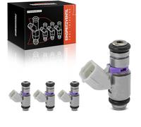 Frankberg 4x Einspritzventil Einspritzdüse Injektor Kompatibel mit Altea 5P1 1.4L 2006-Heute Octavia II 1Z3 1.4L 2004-2013 Golf IV 1J1 1.4L 1.6L 1997-2005 Replace# 805009523201