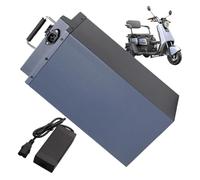 FREEDOH 72-Volt-Motorradbatterie, 72-V-Lithium-Batterie, 20 Ah, 25 Ah, 30 Ah, 35 Ah, 40 Ah, 45 Ah, 50 Ah, 55 Ah, 60 Ah, 65 Ah, 70 Ah, 75 Ah, 80 Ah, inklusive Ladegerät,72v20ah