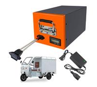 FREEDOH Motorradbatterie 48V 60V 72V LiFePO4 Batterie 12Ah 20Ah 30Ah 40Ah 50Ah 60Ah für 50-4400W Motor mit Ladegerät,48v40ah