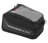 LS2 Freedom Tankrucksack 13-16L Magnet & Riemen Schwarz Motorrad Tanktasche