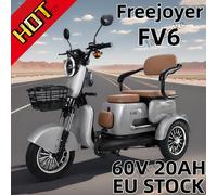 Freejoyer Dreirad Seniorenmobil 25kmh Elektromobil mit Straßenzulassung EU HOT