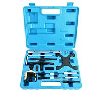 FreeTec 16tlg Motor Einstellwerkzeug Nockenwellen Zahnriemen Arretierwerkzeug Riemenspanner für Ford 1,25 1,4 1,7 1,8 2,0 Di TDCi TDDi 1,6 16 V Ti VCT, für Mazda 1,4 1,6 HDI (Nicht für 1,5T 1,6L)