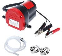 FreeTec Ölabsaugpumpe 12V 80W Ölpumpe Elektrisch Motorölpumpe 12v Ölwechselpumpe Kraftstoffpumpe Absaugpumpe für Motoröl und Diesel
