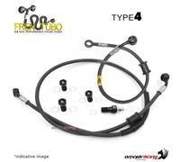 Frentubo Bremsschlauchsatz tipo4 Kohlenstoff Suzuki RM/RMZ 125/250/450 04>08