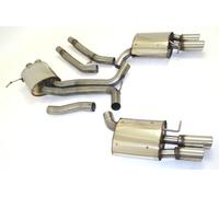 Friedrich Motorsport 70mm Duplex Sportauspuff für Audi S5 Quattro ab 2007 4.2l
