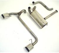 Friedrich Motorsport 70mm Duplex Sportauspuff für Opel Astra J GTC 2011- 1.4l T