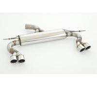 Friedrich Motorsport 76mm Duplex Auspuff Sportauspuff für VW Scirocco 3 1.4l TSI