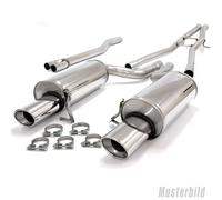 Friedrich Motorsport 76mm Duplex Sportauspuff Anlage für VW Golf VI 2.0 TDI 81kW