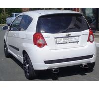 Friedrich Motorsport Duplex Sportauspuff für Chevrolet T250 Aveo 3/5-Türer 1.2l