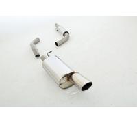 Friedrich Motorsport Sportauspuff 76mm Auspuff Anlage für Seat Leon 1M 1.8l 1.9l
