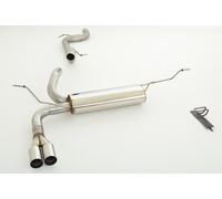 Friedrich Motorsport Sportauspuff Auspuff für Ford Focus II DA3/DB3 ab 03/2008