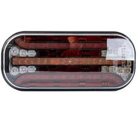 FRISTOM LED Rückleuchte FT-230 LED 6 Funktionen 12-36 V Kabel Kabellänge 1 m Montage universal Maße 214,3 x 94,3 x 37,7 mm für Anhänger LKW für Trailer und Transporter im Einsatz