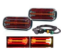 LED Rückleuchten 12V / 24V dynamische Blinker, 5 m Kabelsatz mit 13...