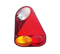 Fristom Rückleuchte Blinker Dreieckrückstrahler Rechts mit Bajonett für Anhänger Trailer Wohnwagen LKW