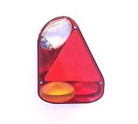 Fristom Rückleuchte Blinker Dreieckrückstrahler rechts mit Kabel für Anhänger Trailer Wohnwagen LKW