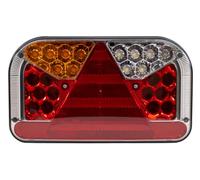 Fristom LED Rückleuchte Anhänger Linke FT-170 6-Funktionen für Trailer, Wohnwagen, LKW - Rücklicht Anhänger mit 5-polligem Bajonett