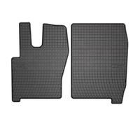 FROGUM EL Toro Gummimatten Ganzjähriges-Set von Autofussmatte Auto Fußmatten für Iveco Eurocargo II 120 2002-2008 | Beständiges Gummi Material | 1,5cm Schutzkante