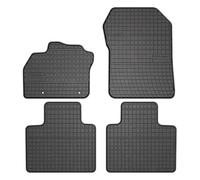 FROGUM EL Toro Gummimatten Ganzjähriges-Set von Autofussmatte Auto Fußmatten für Renault Zoe 2012-2019 | Beständiges Gummi Material | 1,5cm Schutzkante