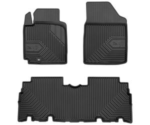 Frogum No.77 Gummimatten für Toyota Yaris Verso 1999-2005 Allwetter fußmatten Au