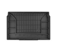 FROGUM ProLine 3D Gummimatte Exklusive Auto Kofferraummatte Kofferraumwanne für Opel Corsa F ab 2019 | Bequemer Organiser | Die höchsten Kanten