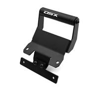 Front bar Holder Motorrad-GPS-Navigationshalterung Für VOGE 900 DSX Valico DS900X DSX 900 2024 2025 Querlatten-Erweiterungsständer(SCHWARZ 2,22 mm)