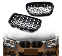 Front Black Grille Chrome Neuester Stil für BMW 1er F20 F21 11-14