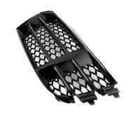 Front Kühlergrille Frills Für RS5 Für RS 5 B8.5 2013-2015 2016 OE 8T0807681F Glänzend Schwarz Auto Front Nebelscheinwerfer Gitter Nebelscheinwerfer Waben Grill Abdeckung Trim Frontstoßstangenmaske(Rig