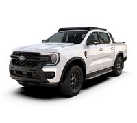 Front Runner Ford Ranger T6.2 Wildtrak Raptor Double Cab (2022-Current) Slimsport Roof Rack Kit / Light Bar Ready Black