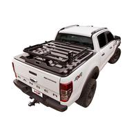 Front Runner HSP Silverback Laderaumabdeckung Slimline II Ladeflächenträger Kit / 1156 mm (L) x 1255 mm (B) black/white