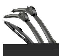 Front- und Heckscheibenwischer Set für Opel Corsa C | 2000-2006 - Flachbalken