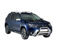 Frontbügel Frontschutzbügel für Dacia Duster 2018-2020 ø63mm Stahl Silber Schutz