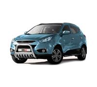 Frontbügel Frontschutzbügel für Hyundai ix35 2010-2015 mit ABE Edelstahl Silber