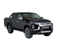 Frontbügel Frontschutzbügel für Mitsubishi L200 2019-2023 ø76mm Stahl Schwarz